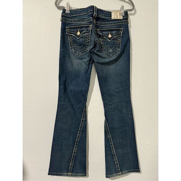 True Religion flared Jean jeweled buttons 27 - Picture 8 of 8